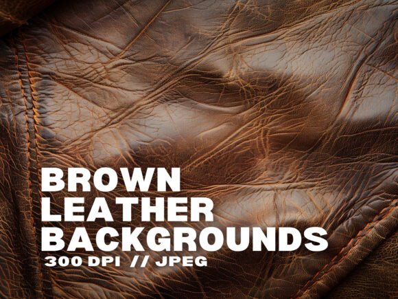 10 Brown Leather Backgrounds for Your Creative Projects