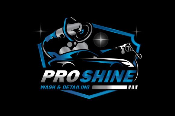 Car Wash and Detailing Logo Template: Elevate Your Brand with Professional Design