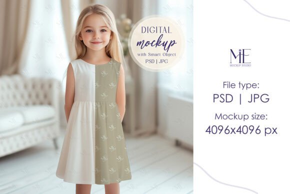 Kids Dress Mockup, Fashion Mockup Dress: A Practical Guide for Designers and Creators
