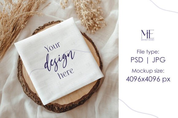 Napkin Mockup Cocktail Napkin Mockup PSD: A Creative Tool for Designers