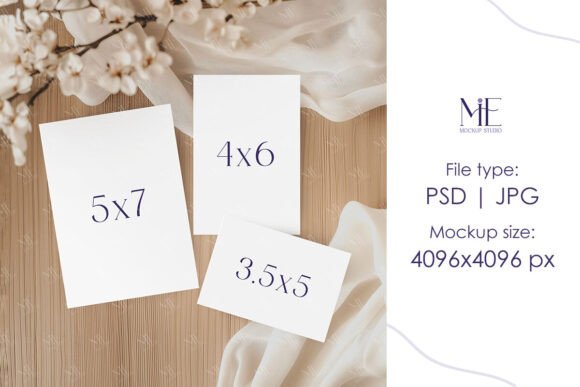 Revolutionizing Design Presentation with Cards Set Mockup Invitation Suite Mockup