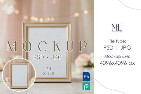 Wedding Table Sign Mockup A4 8x10 Canva: A Practical Guide for Creative Professionals